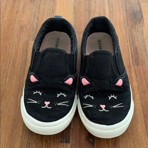 Girls Kitty Slip-on Loafers